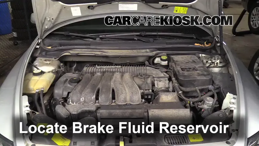 2005 Volvo S40 i 2.4L 5 Cyl. Brake Fluid